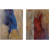 Diptychon (1999)
Öl auf Leinwand
Zweiteilig, je 80 x 60 cm