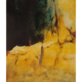Nach Innen (1998)
Öl auf Leinwand
100 x 85 cm